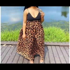 Cheetah Print Maxi